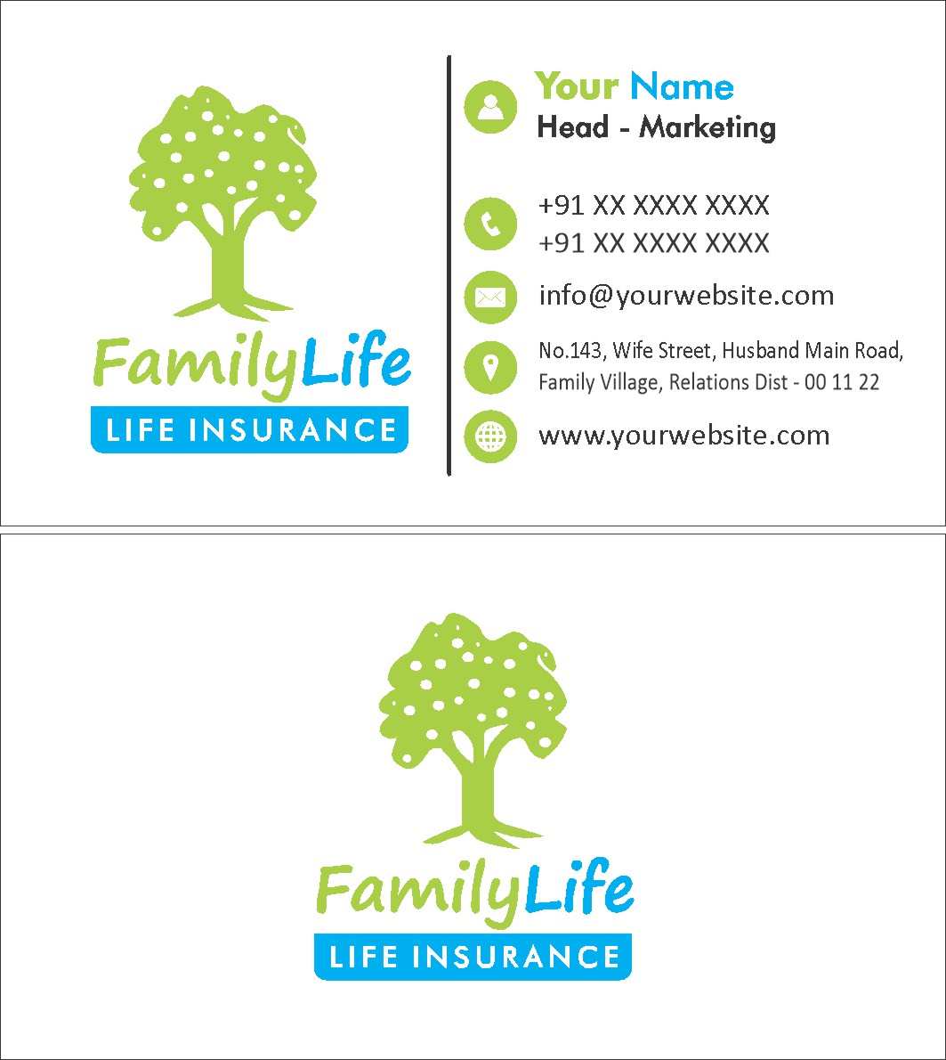 Premium Brand Visiting Card Design