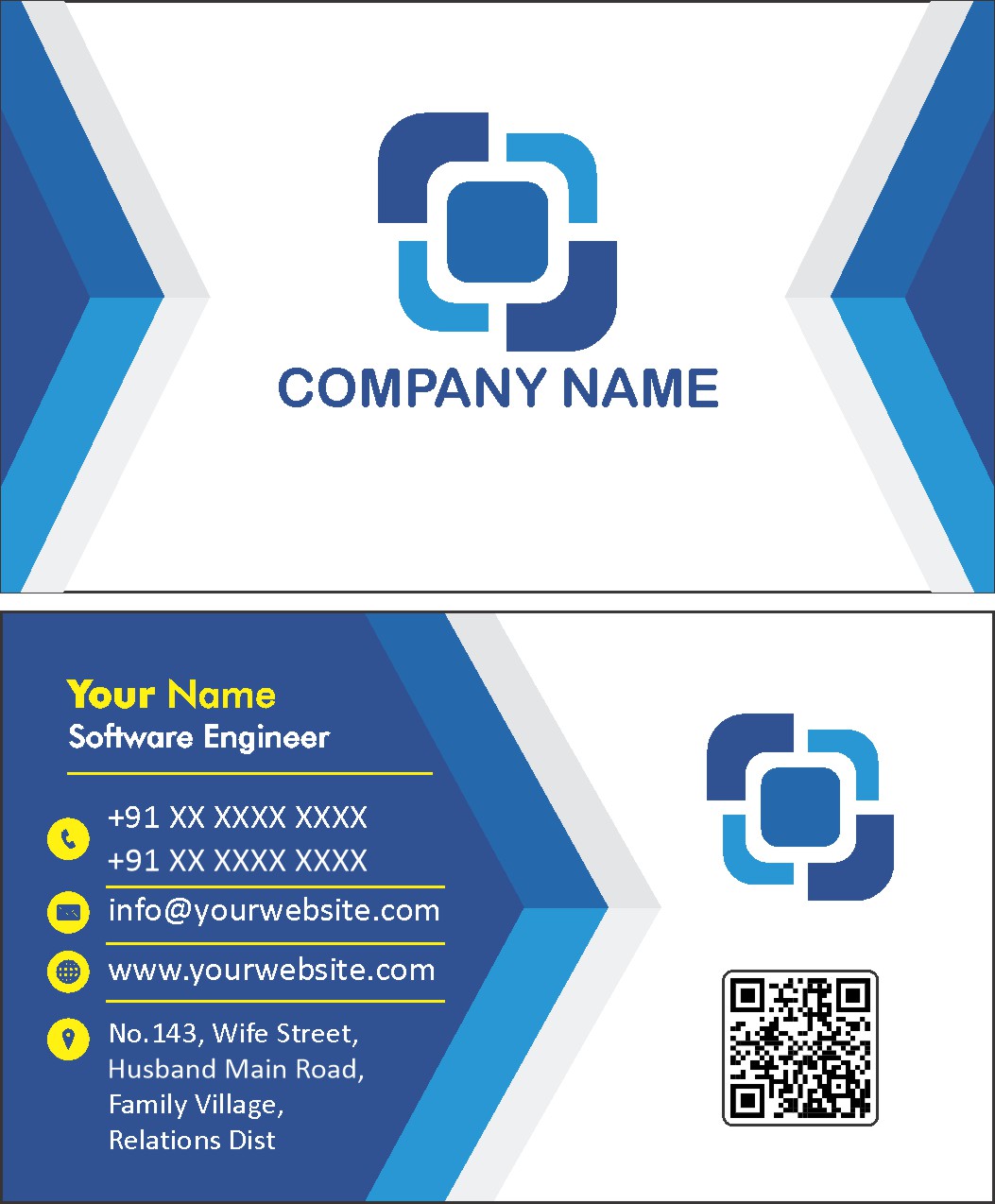 Classic Business Visiting Card Design