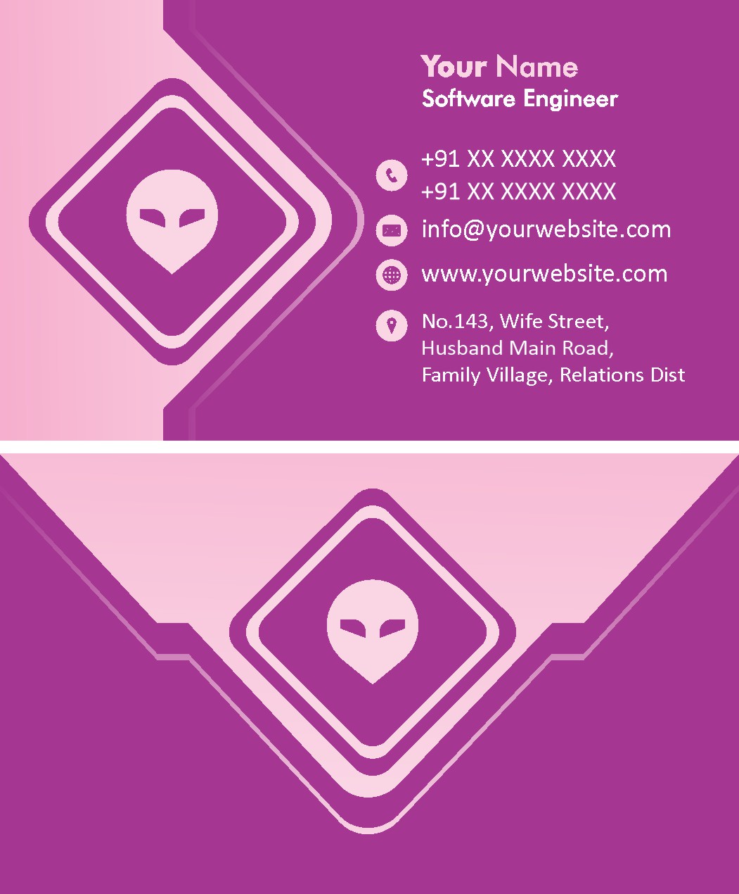 Premium Executive Visiting Card Design