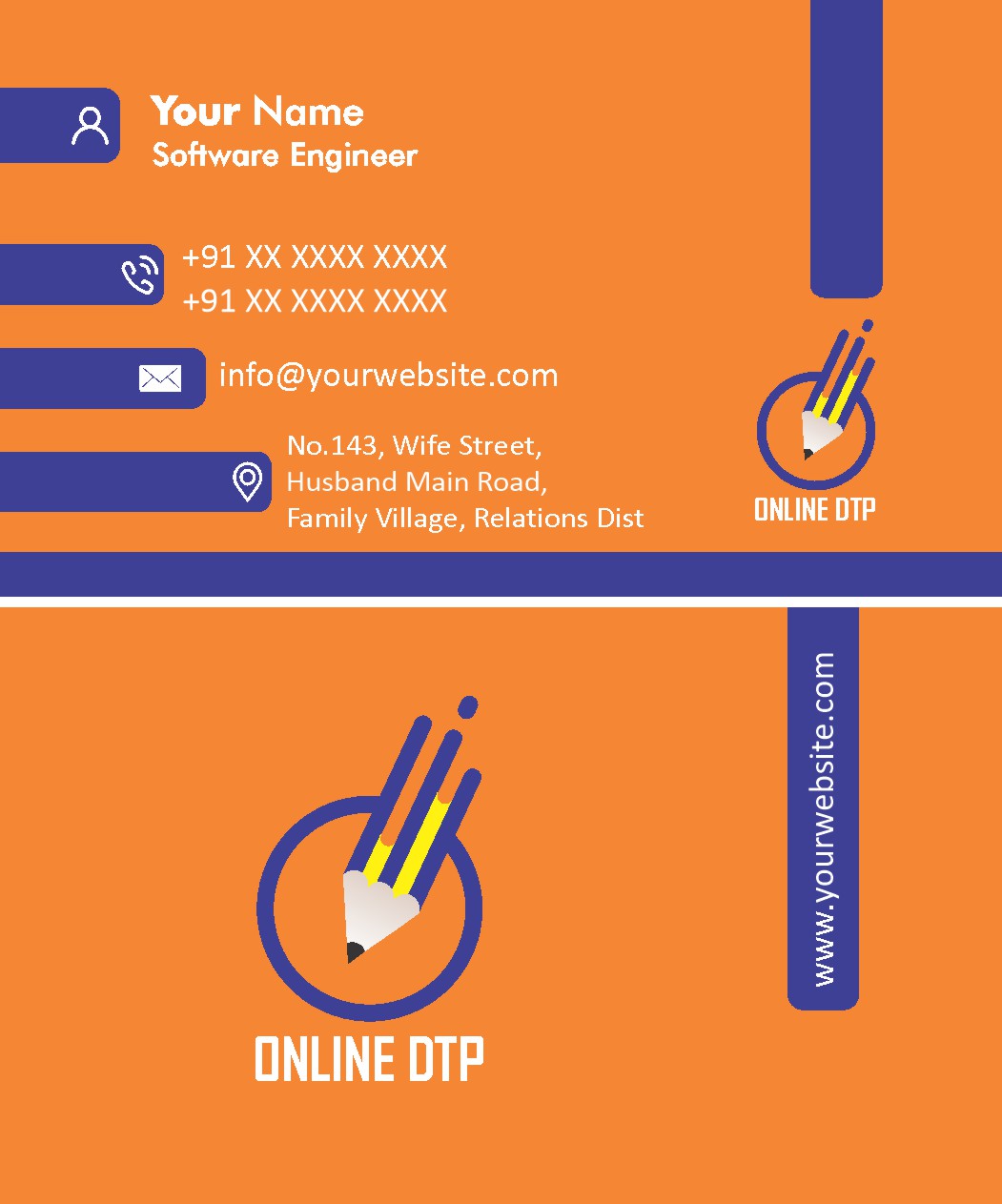 Creative Business Visiting Card Design