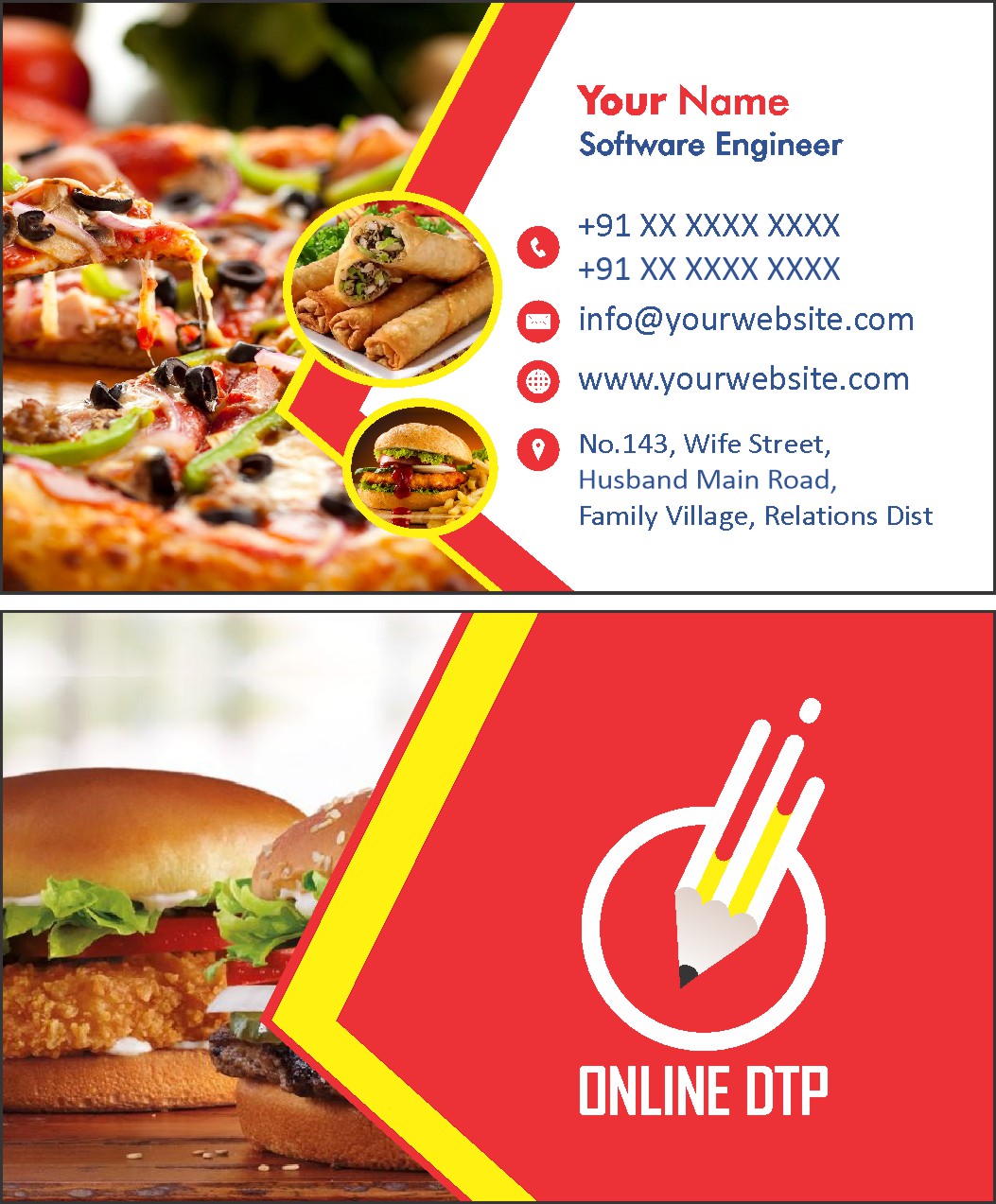 Premium Office Visiting Card Design