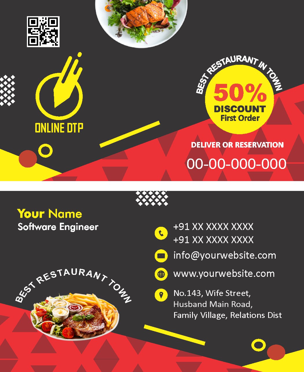 Creative Company Visiting Card Design