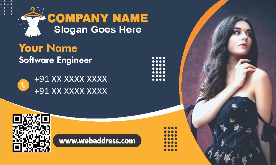 Elegant Retail Visiting Card Design
