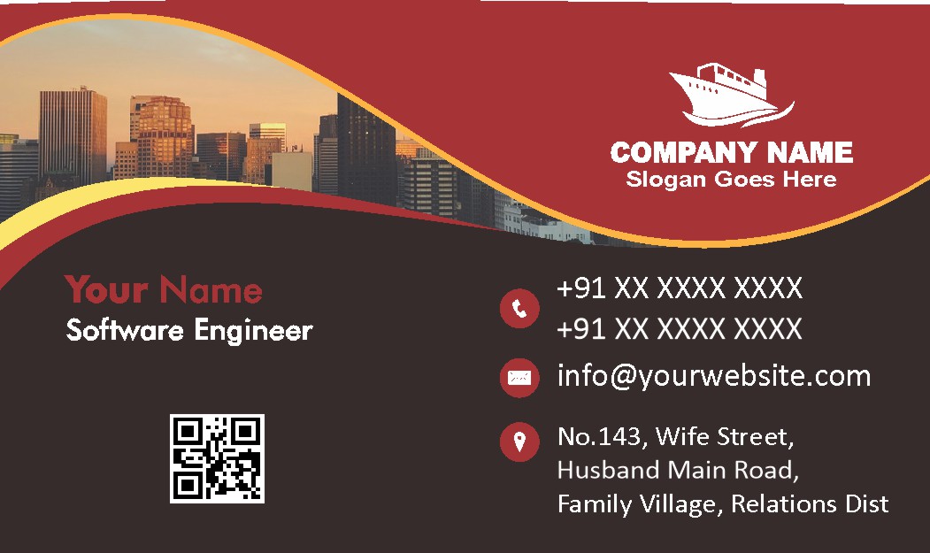 Creative Consultant Visiting Card Design