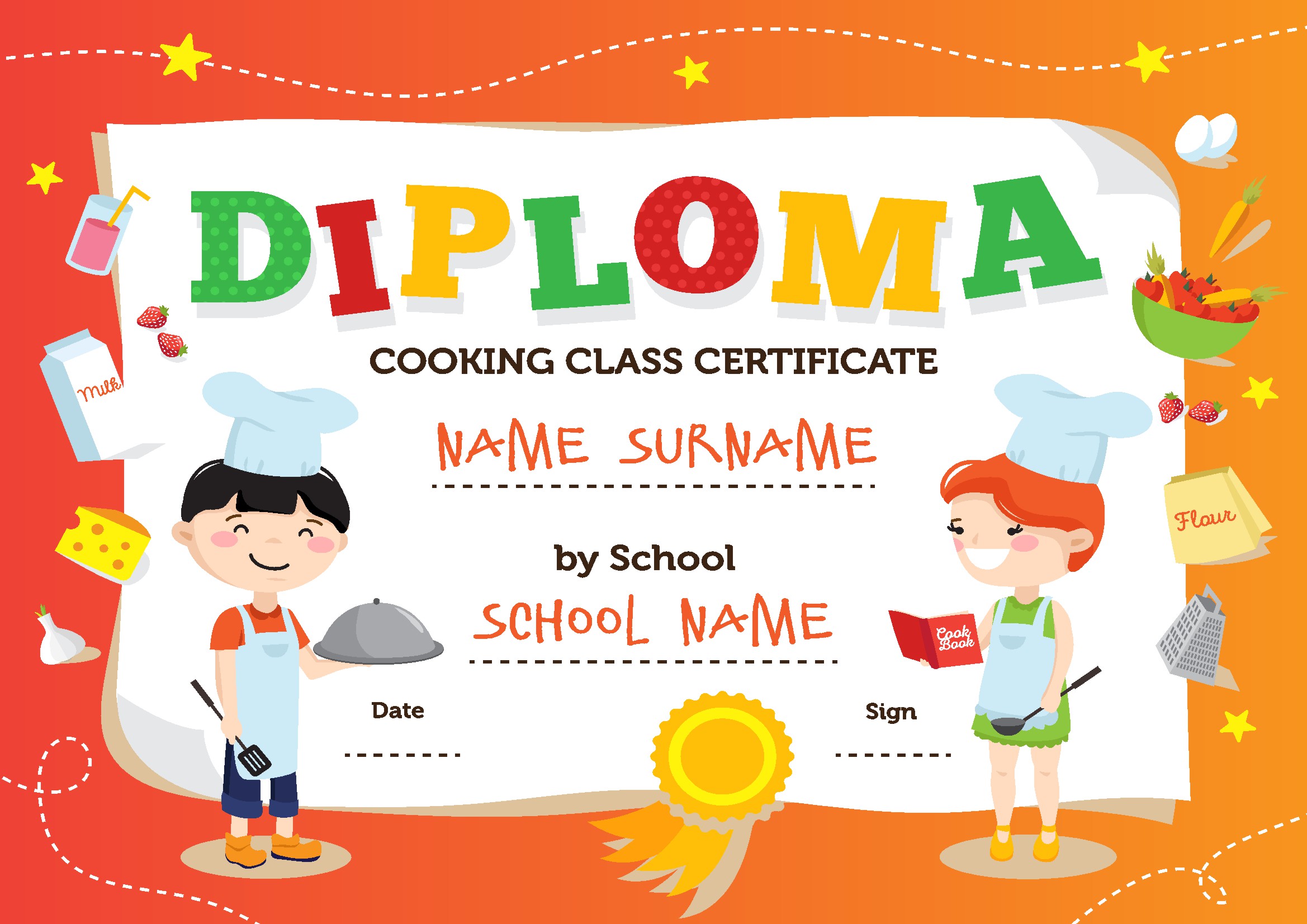 Professional Certificate Design 027