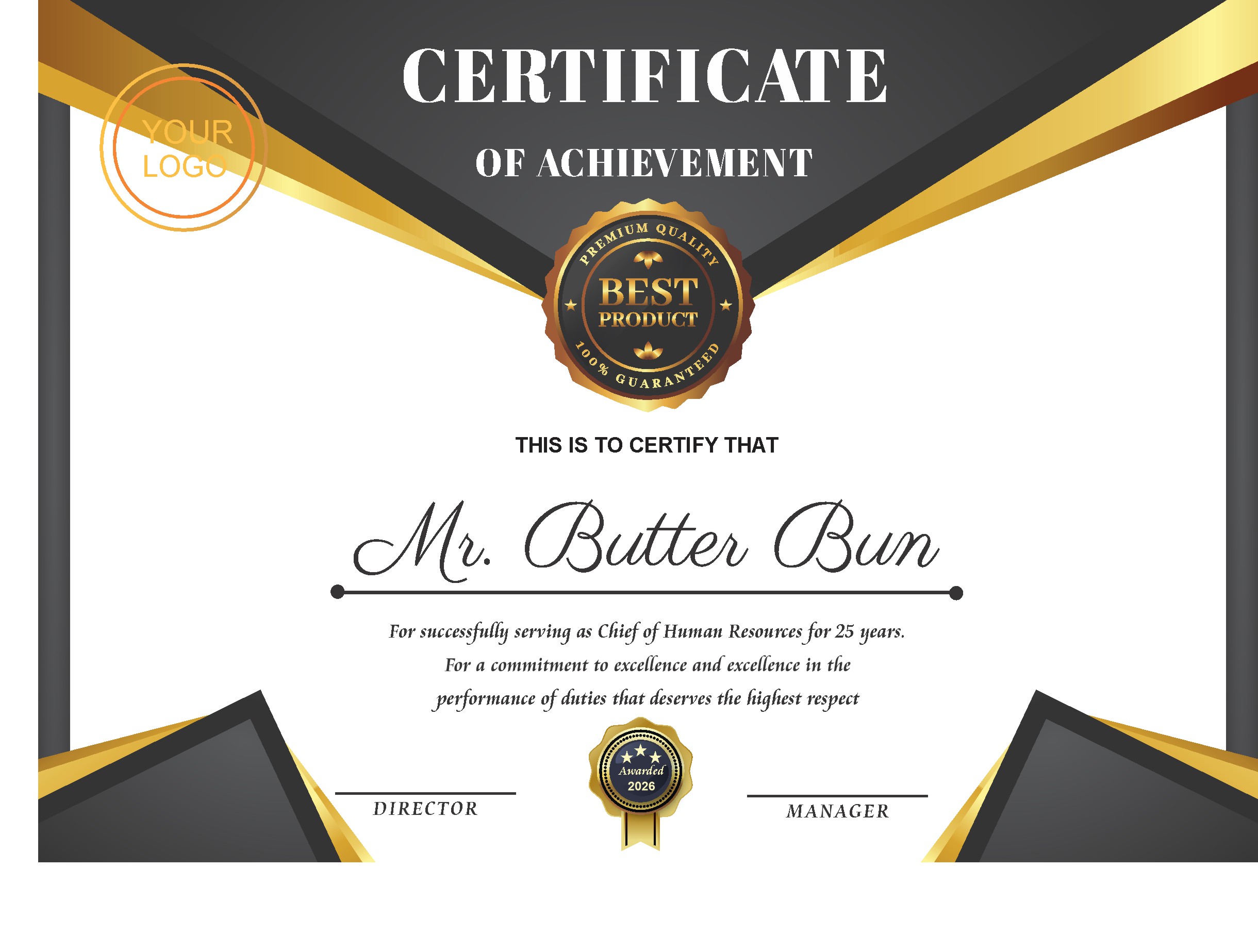 Professional Certificate Design 129
