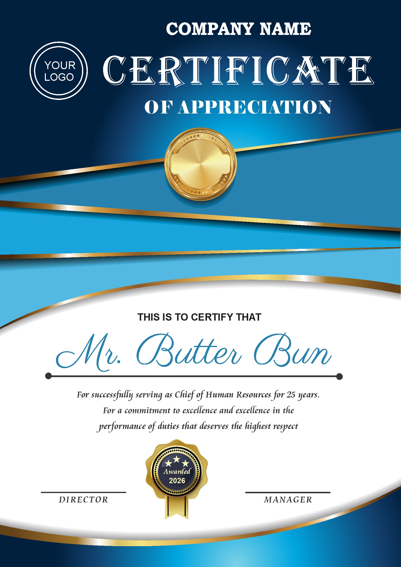 Professional Certificate Design 177