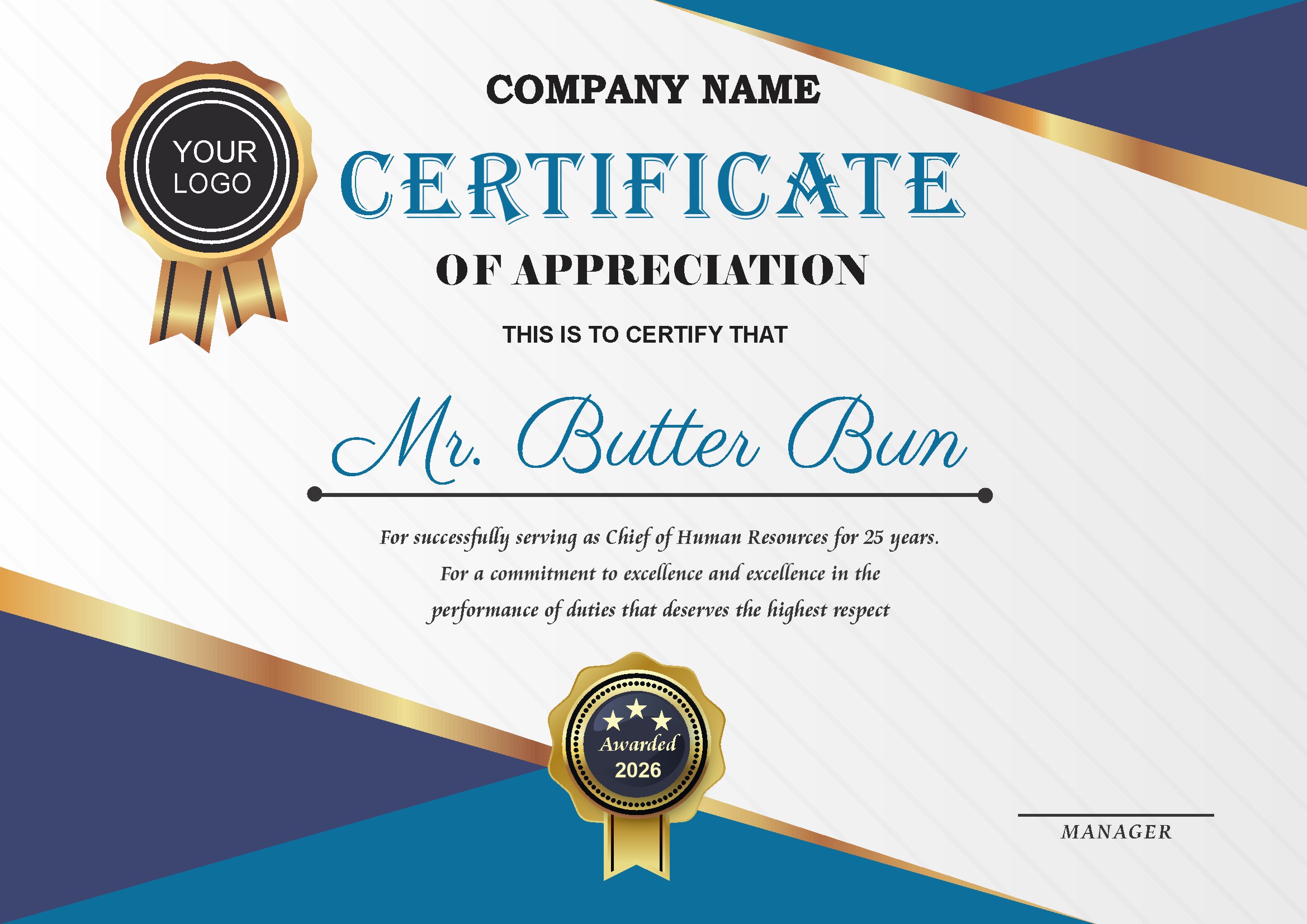 Professional Certificate Design 199