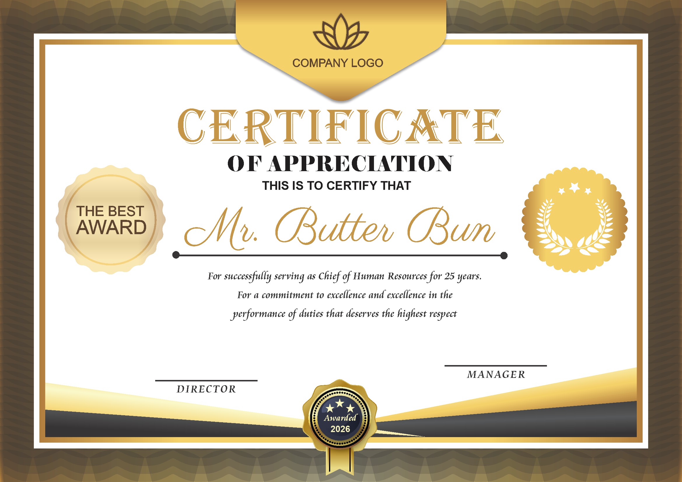 Professional Certificate Design 200