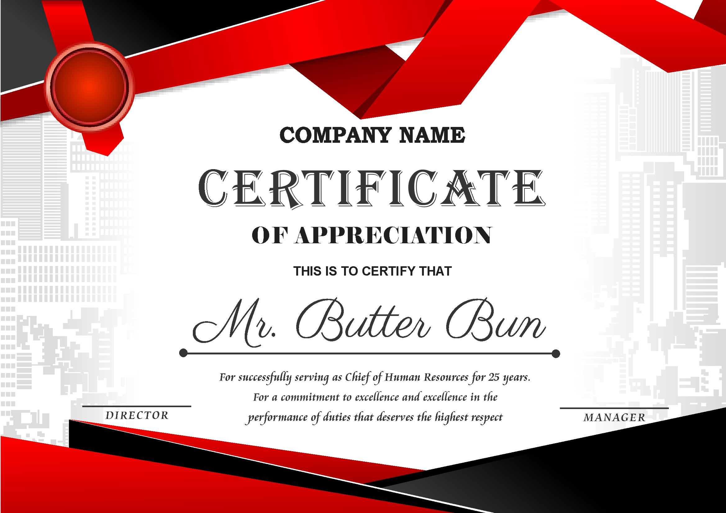 Professional Certificate Design 240