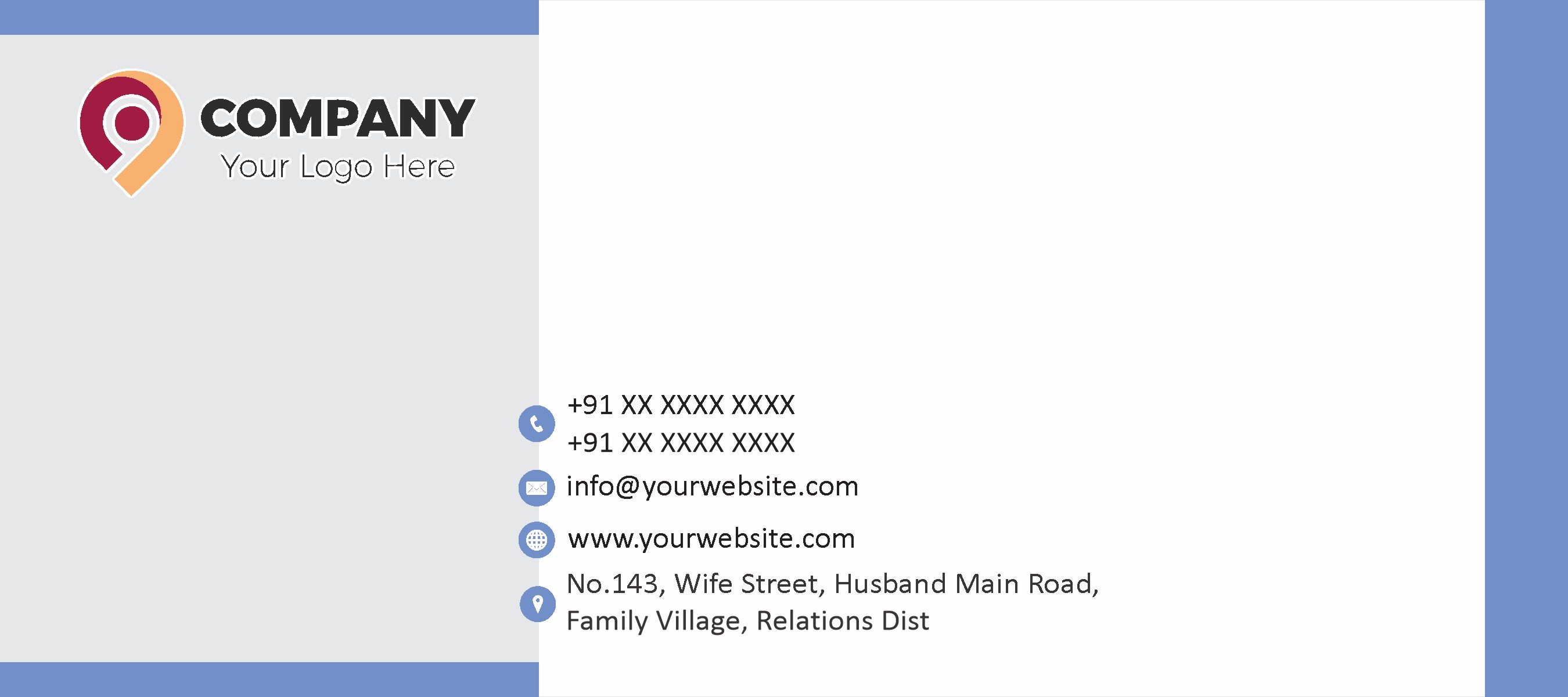 Business Letter Envelope Design 014