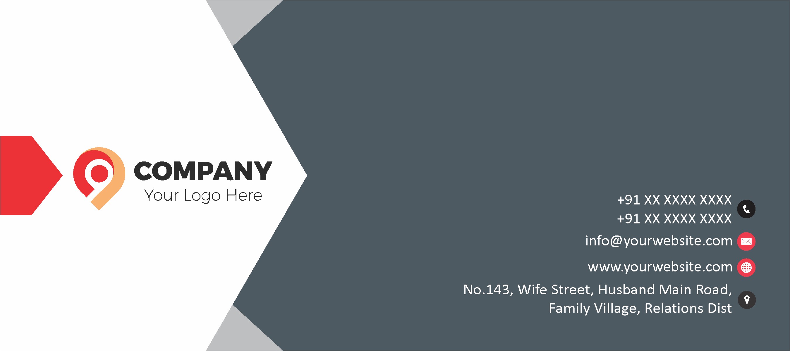 Elegant Envelope Cover Design 019