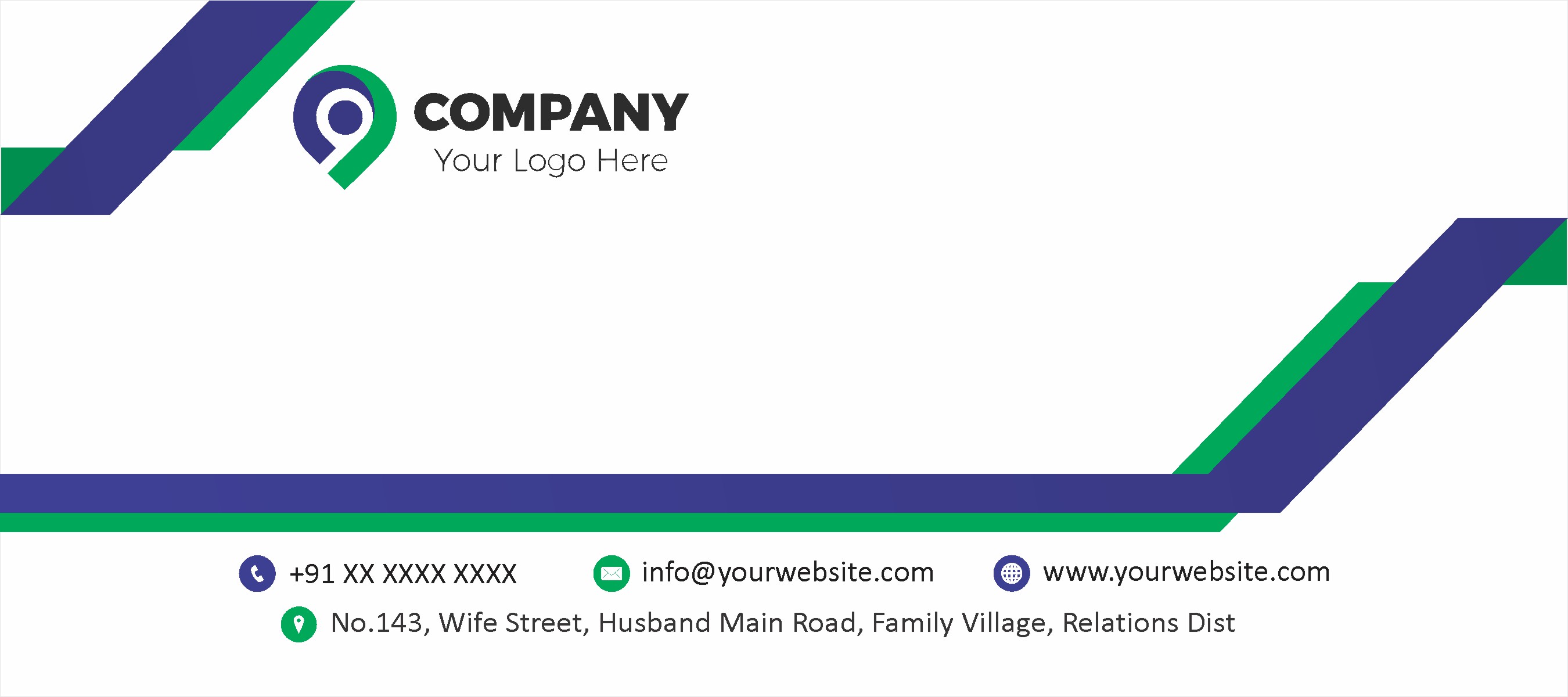Office Envelope Cover Design 023