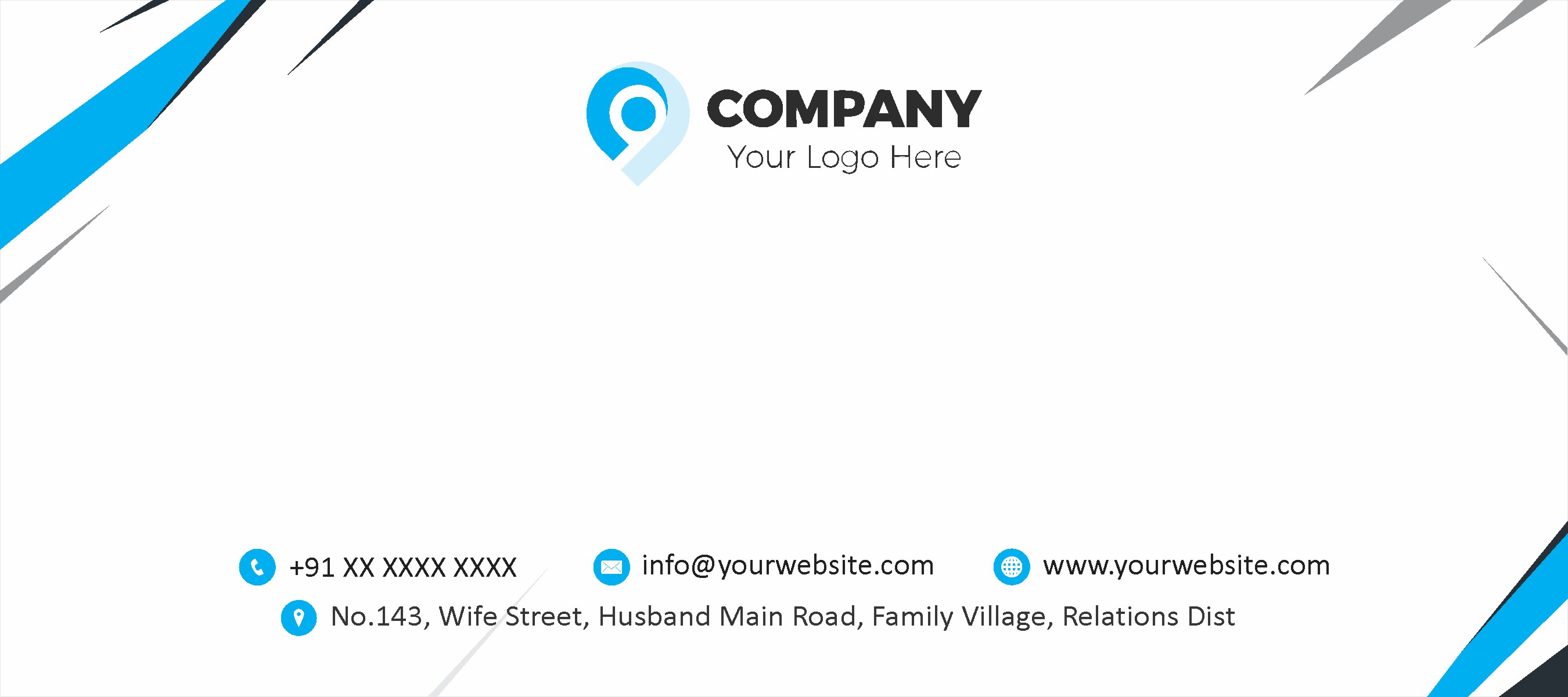 Premium Envelope Cover Design 026