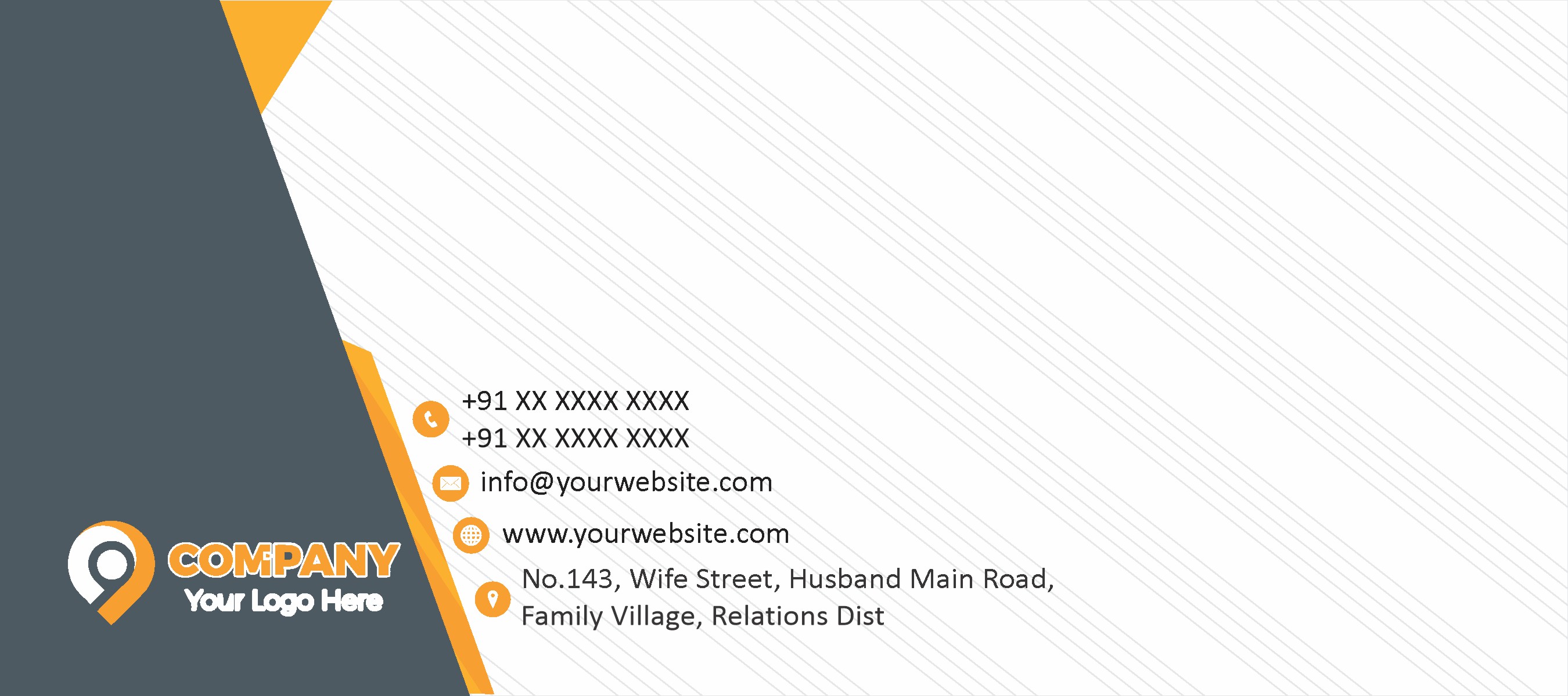 Company Envelope Cover Design 027