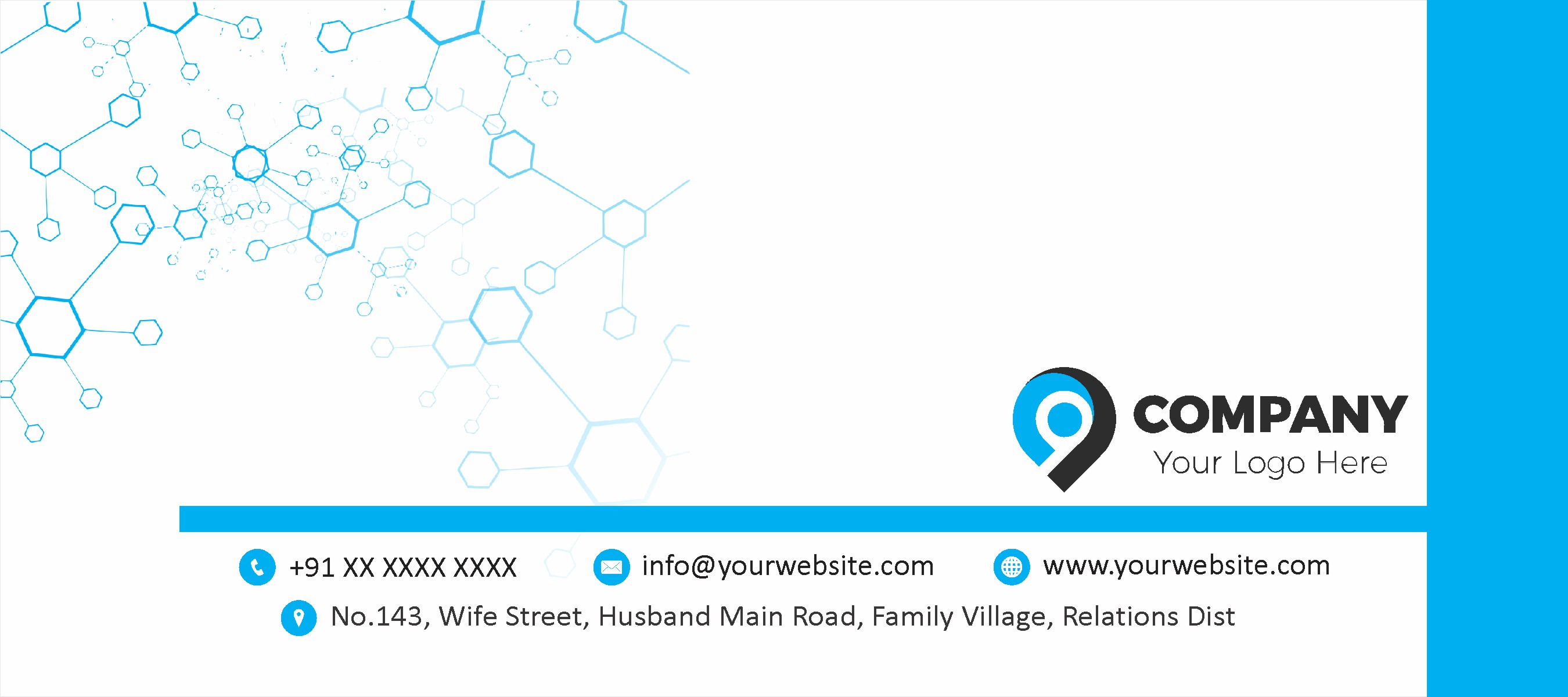 Business Letter Envelope Design 044