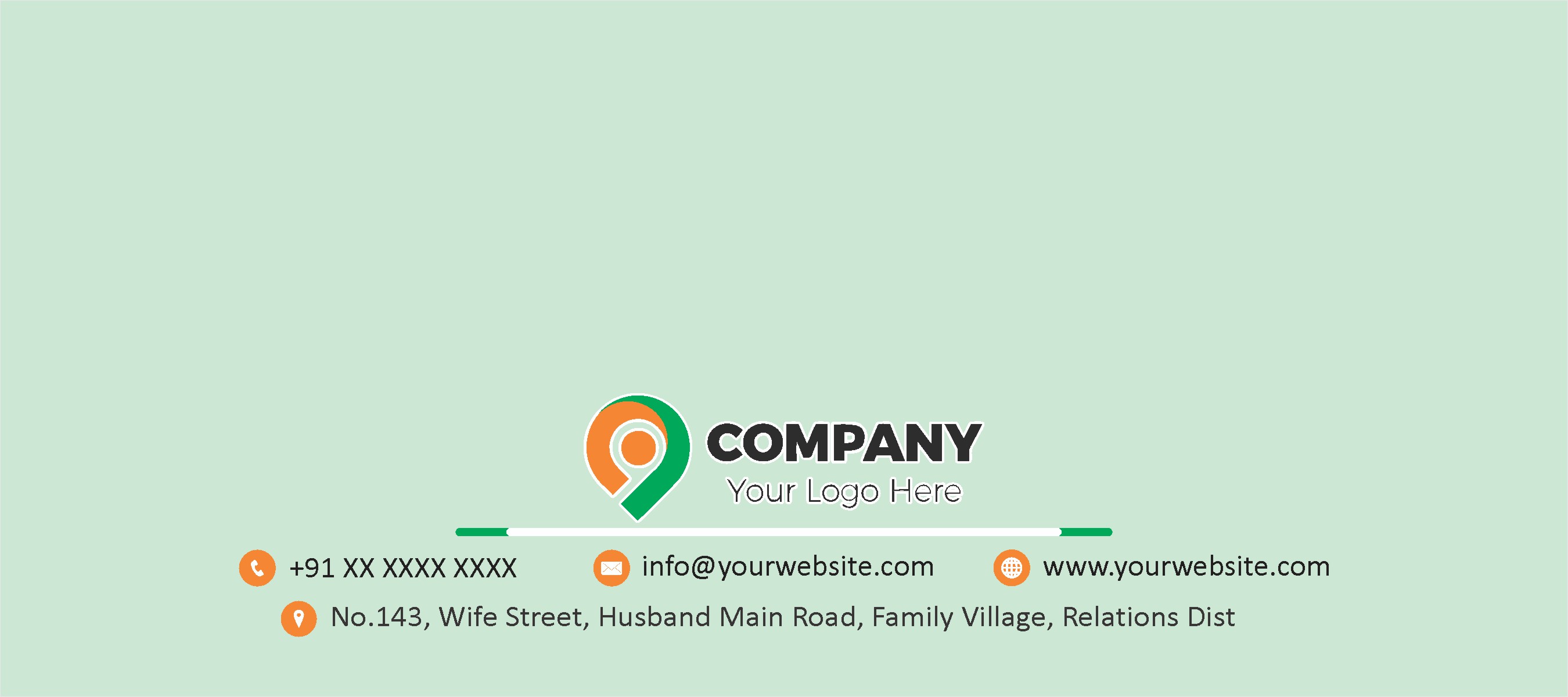 Company Envelope Cover Design 047