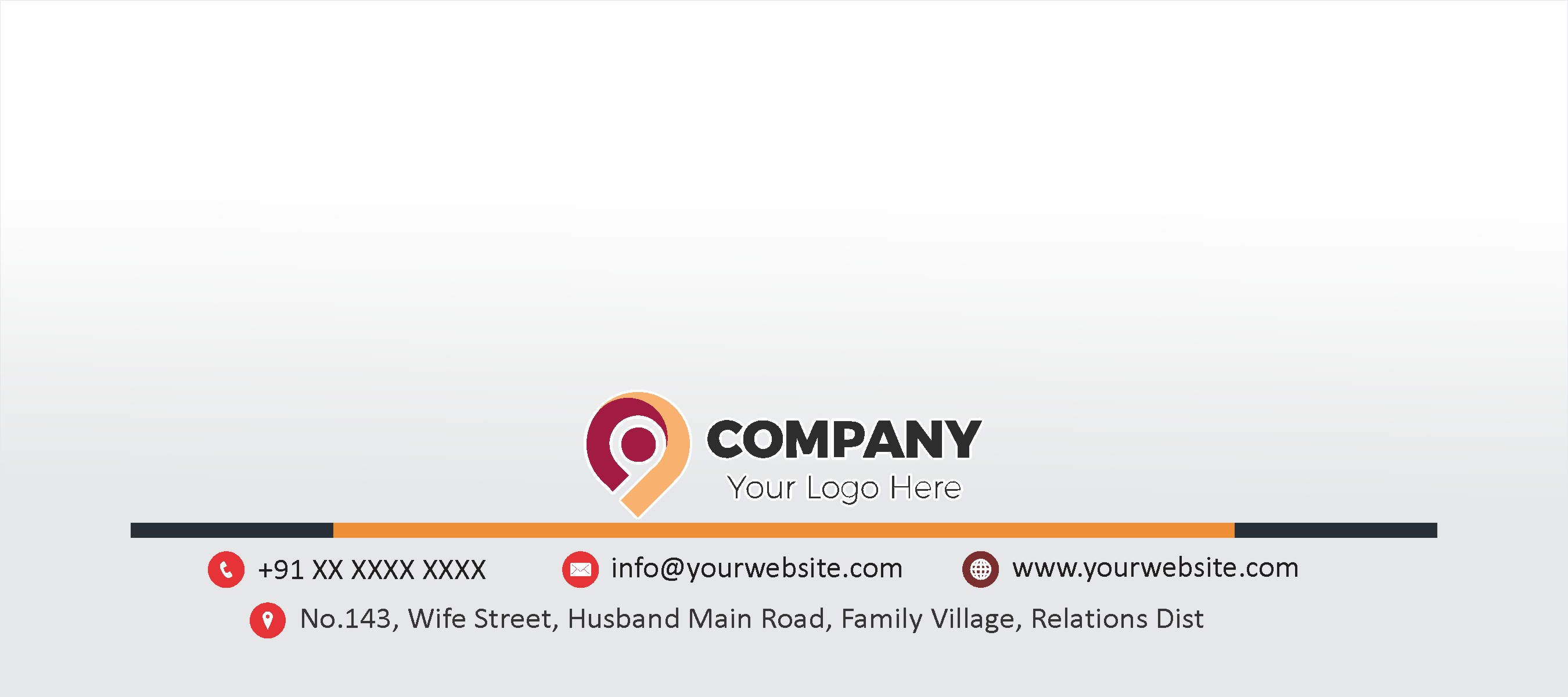 Company Envelope Cover Design 007