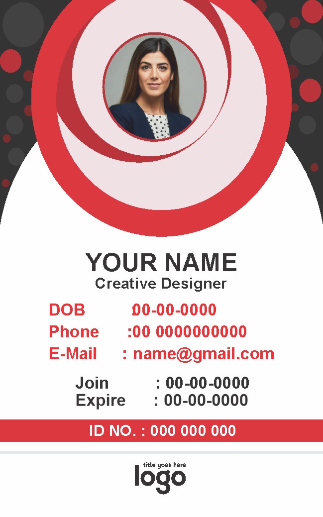 Professional ID Card Design 001