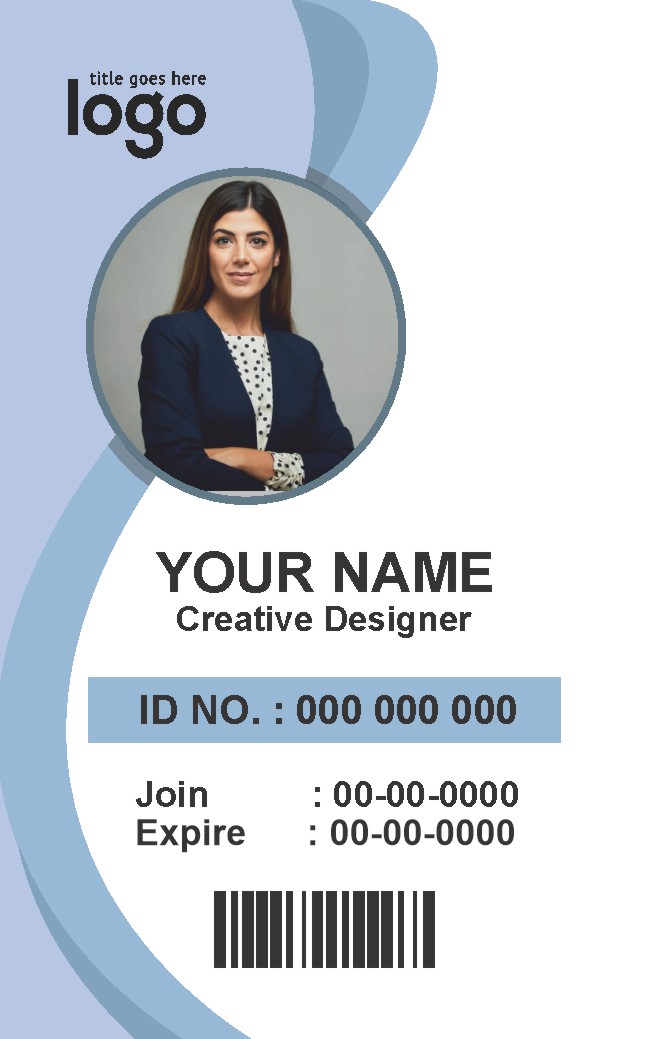 Office Staff ID Card 005