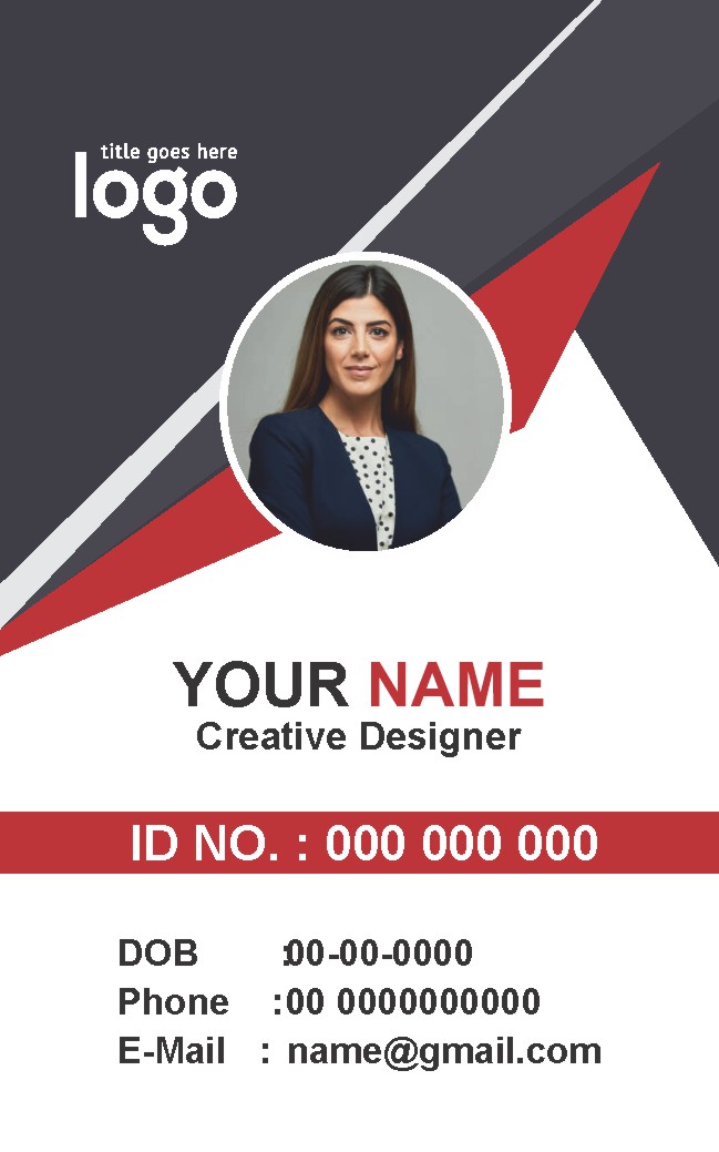 Staff Photo ID Card 008