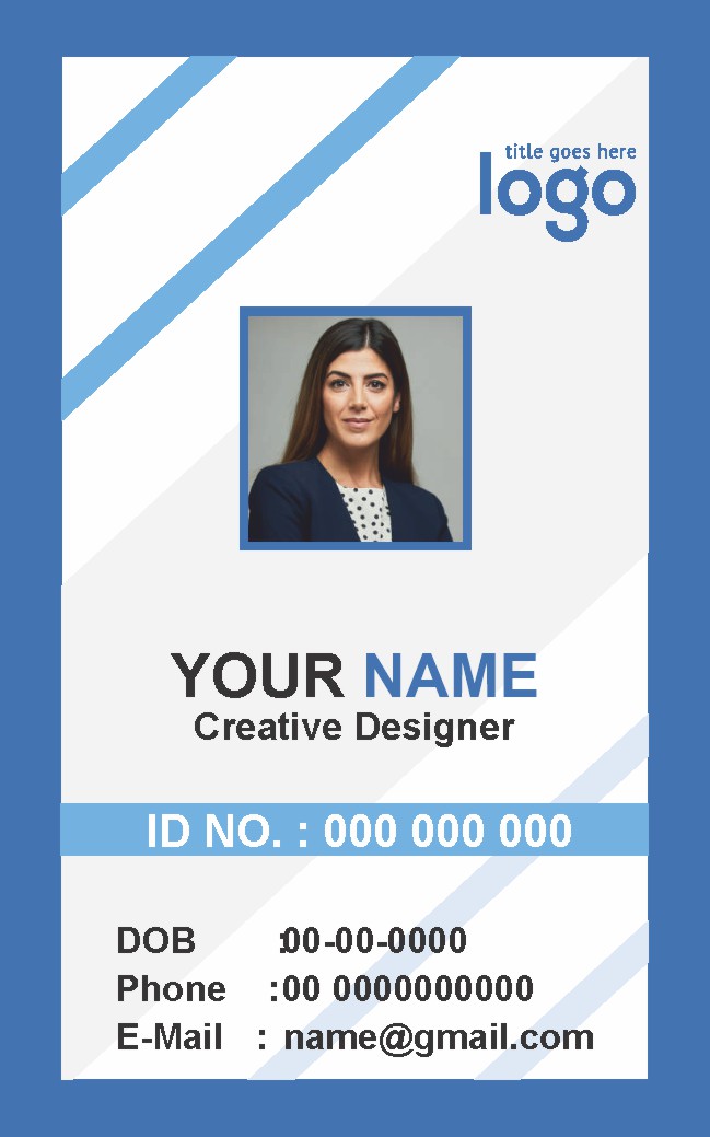 Company ID Badge Design 009