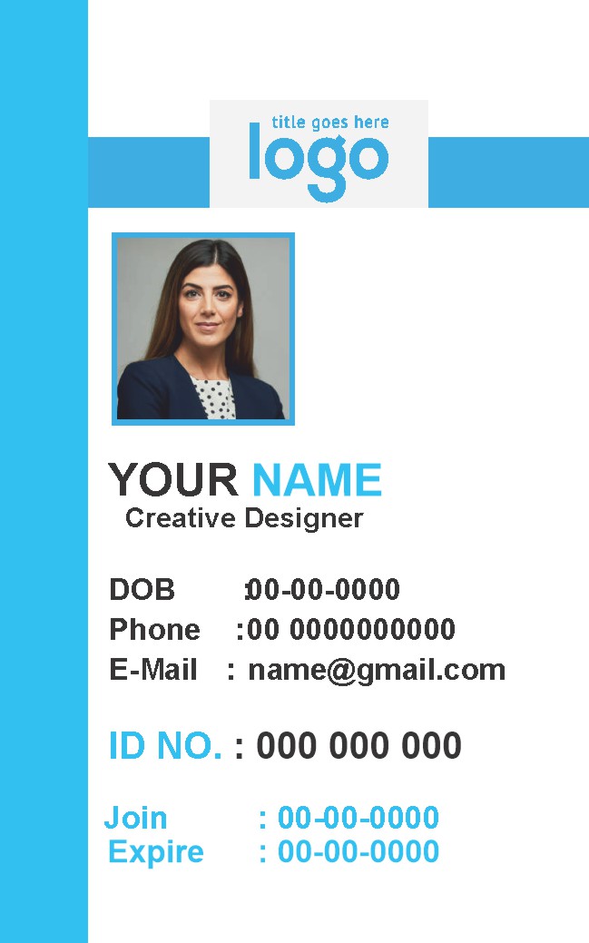 Professional ID Card Design 011