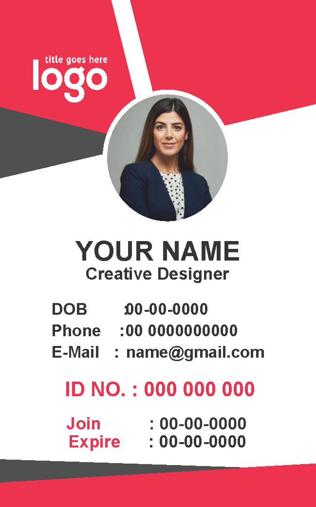 School Student ID Card 013