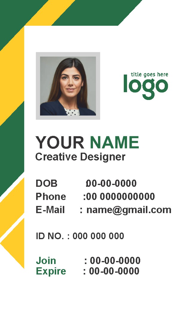 Business ID Card Design 027