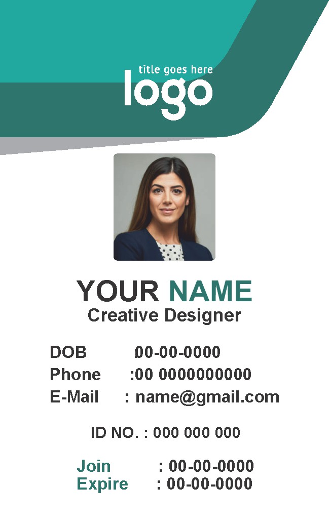 Staff Photo ID Card 028