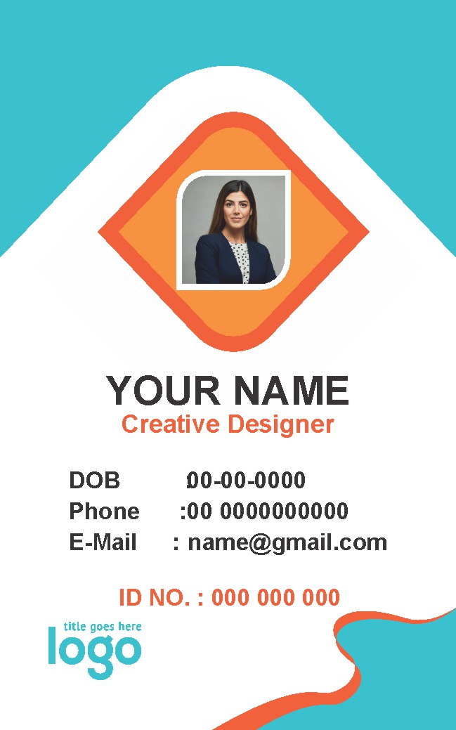 Professional ID Card Design 031