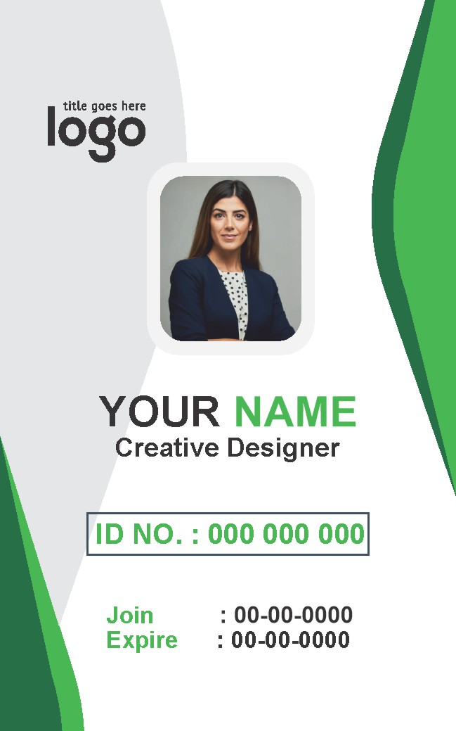 Staff Photo ID Card 038