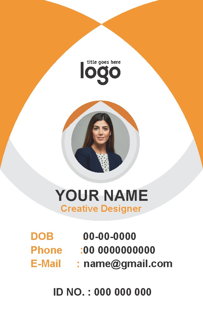 Corporate Employee ID Card 042