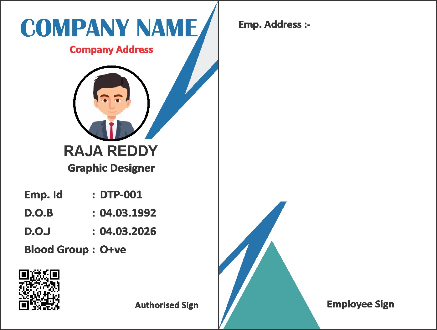 Event ID Card Design 050