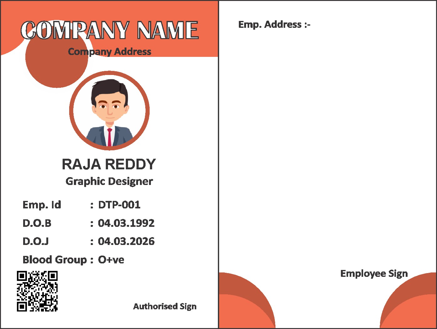 Business ID Card Design 067