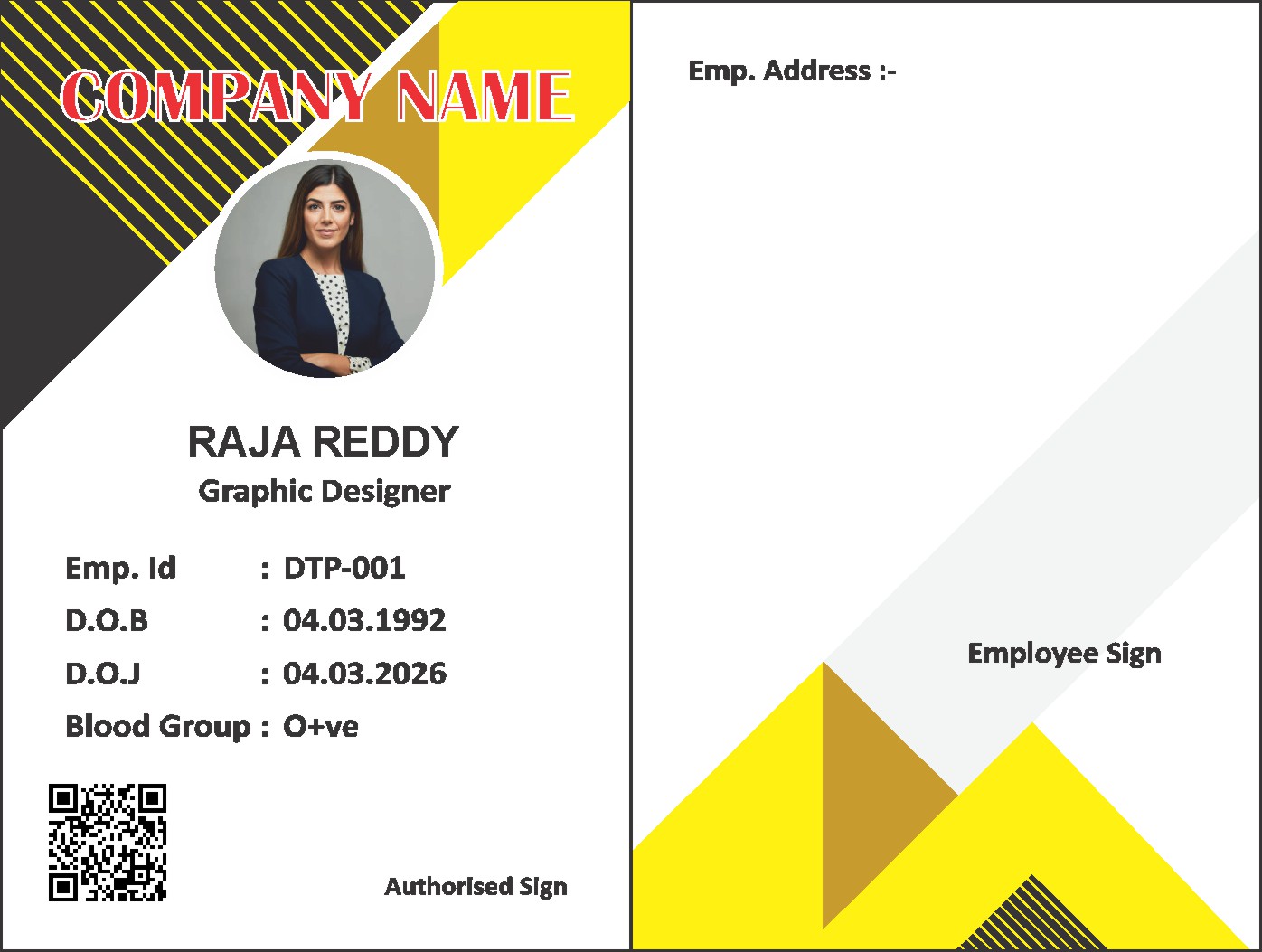 Event ID Card Design 080