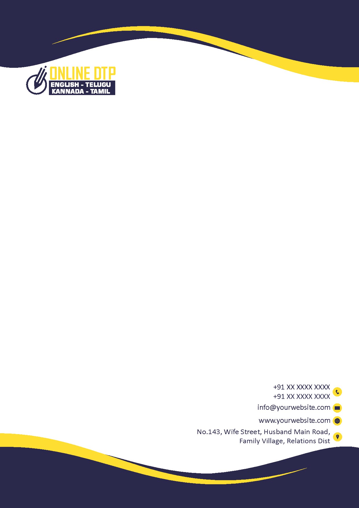 Creative Professional Letterhead Design 103