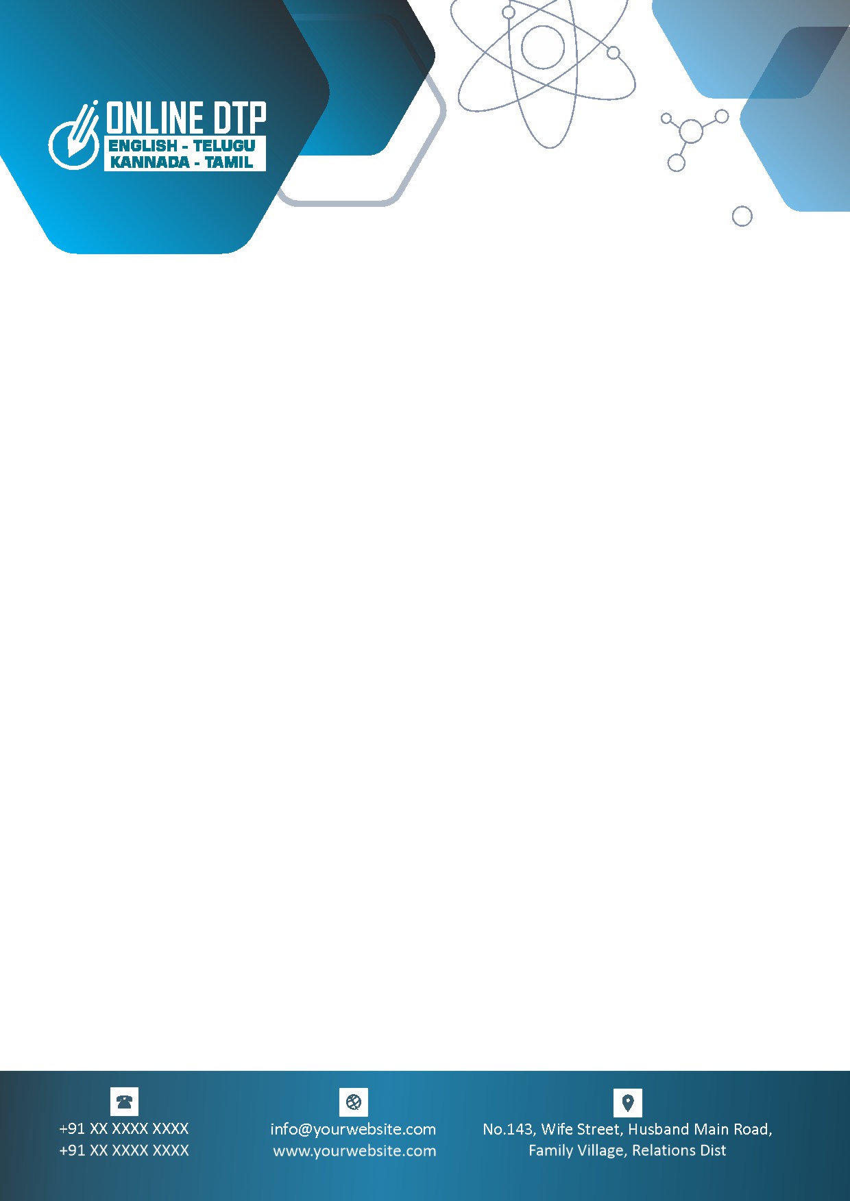 Classic Office Letterhead Design 135