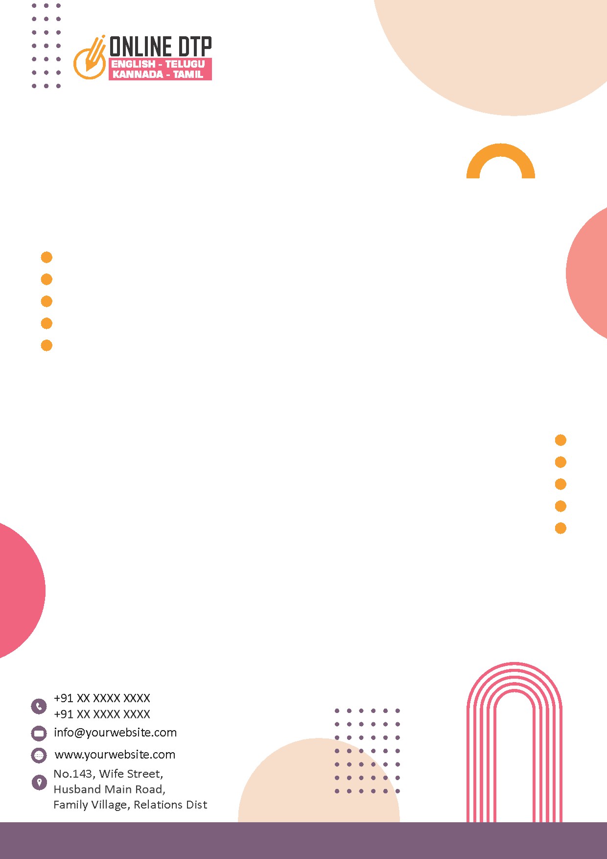 Creative Professional Letterhead Design 138