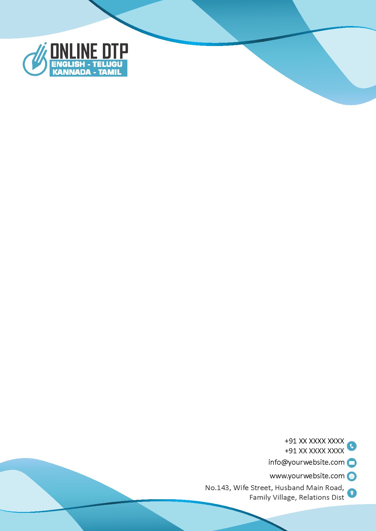 Elegant Minimal Letterhead Design 139