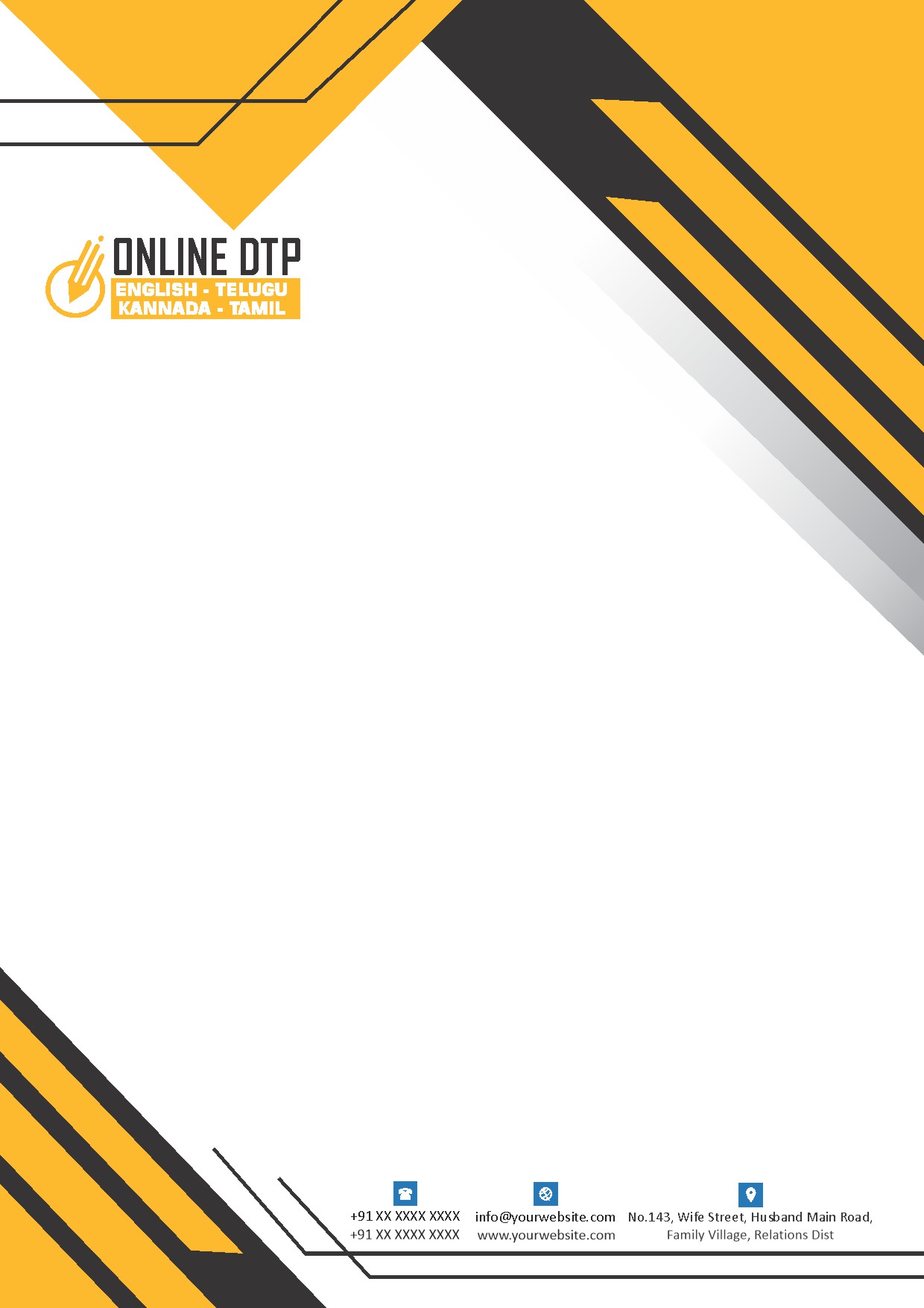 Creative Professional Letterhead Design 143