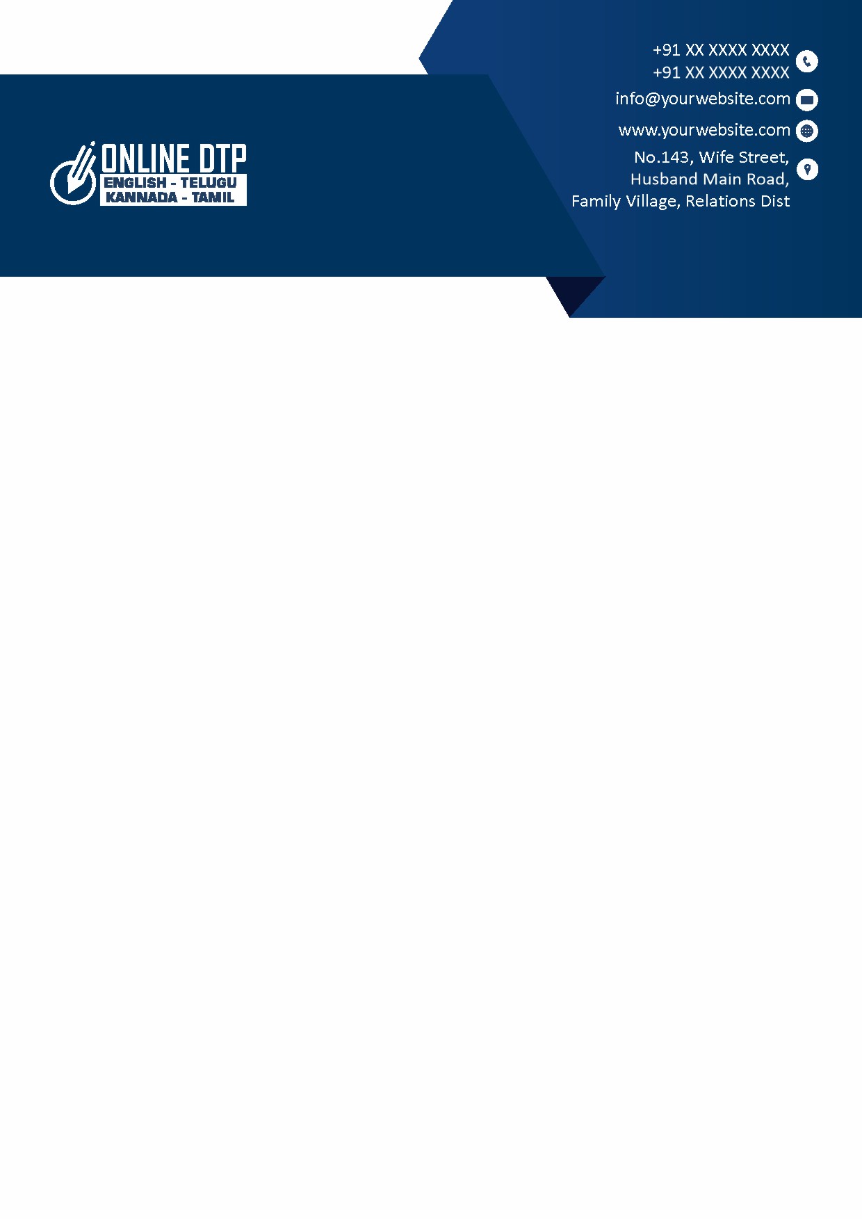 Premium Business Letterhead Design 152