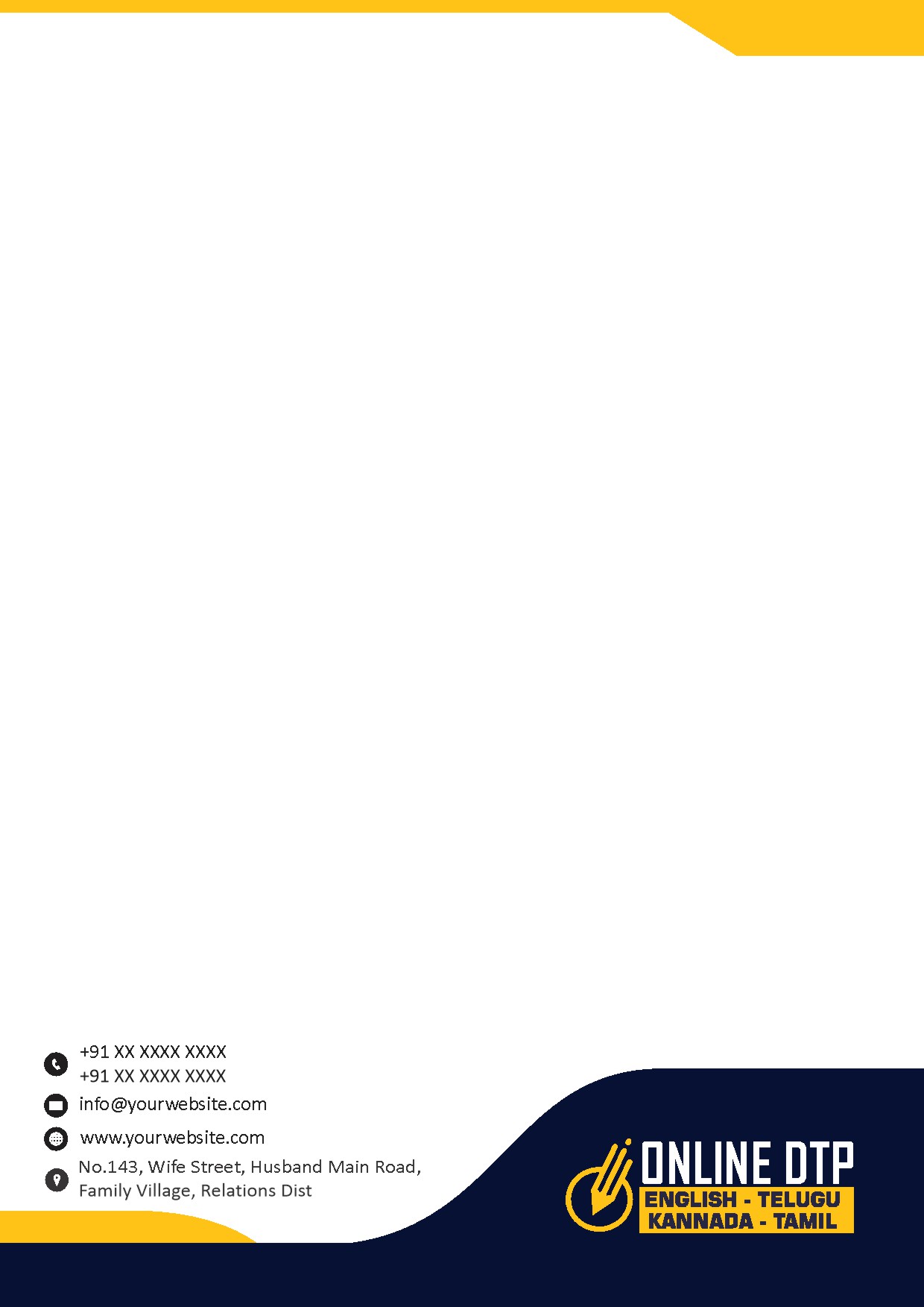 Creative Professional Letterhead Design 153