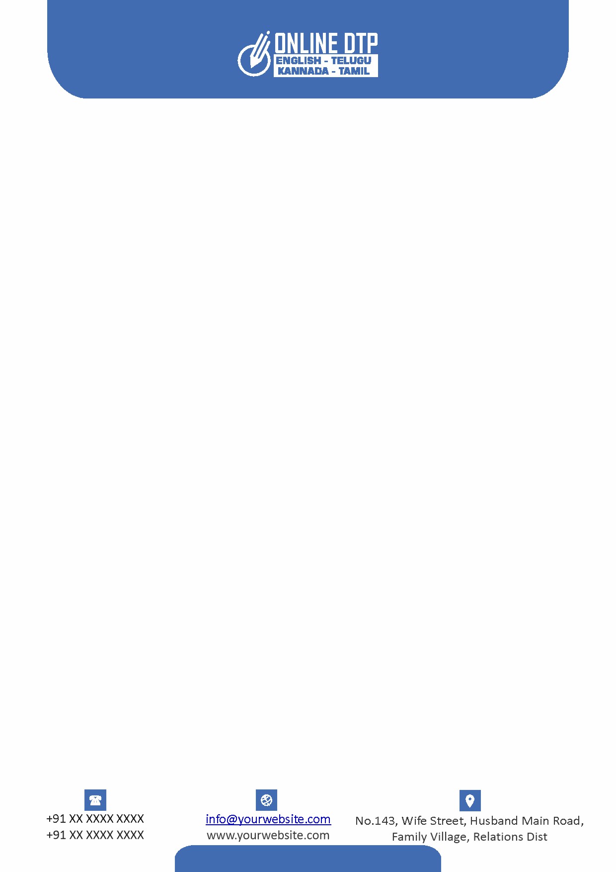 Premium Business Letterhead Design 157