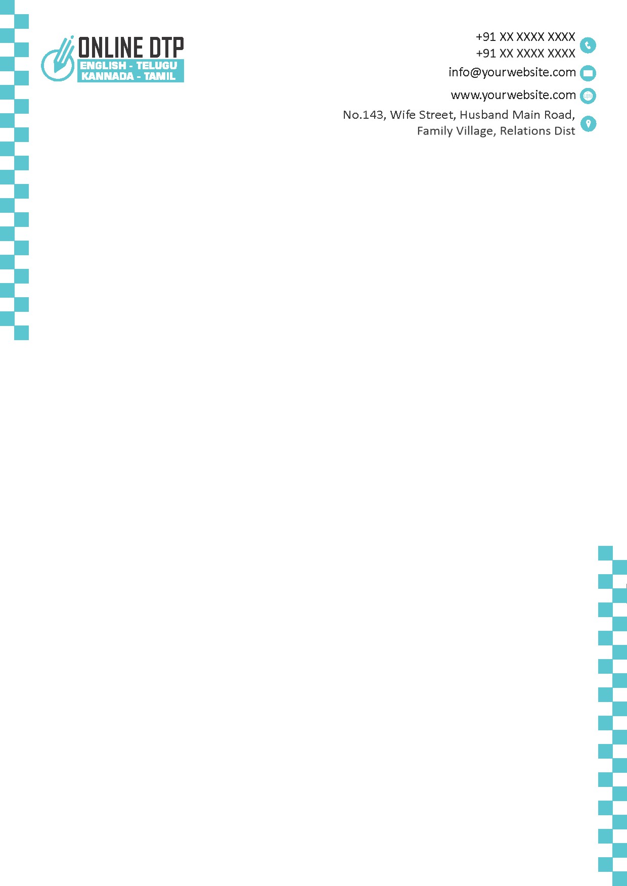 Creative Professional Letterhead Design 158