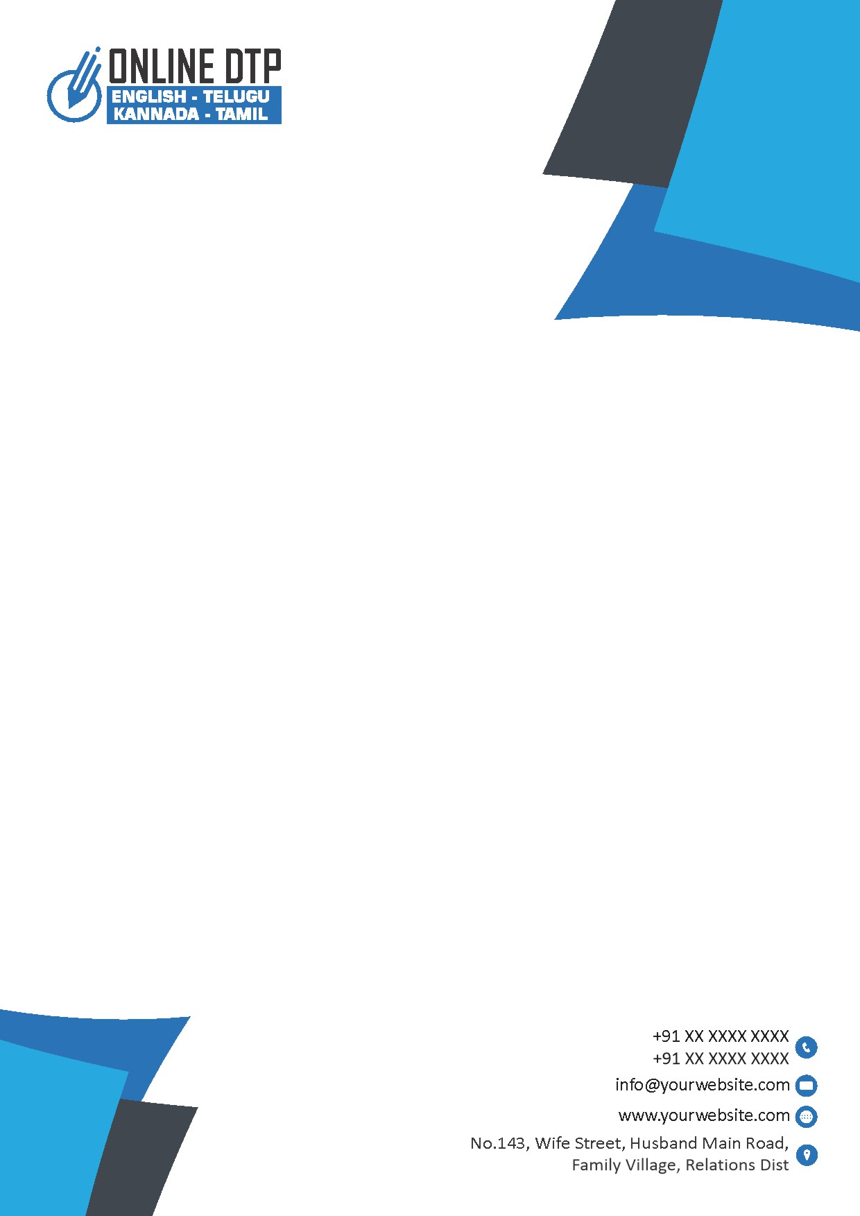 Creative Professional Letterhead Design 178