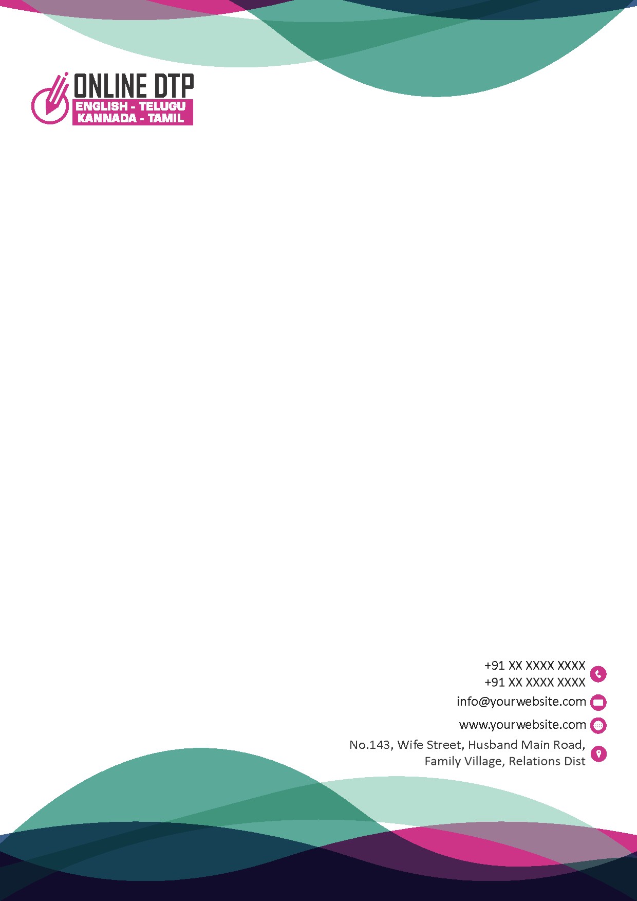 Creative Professional Letterhead Design 198