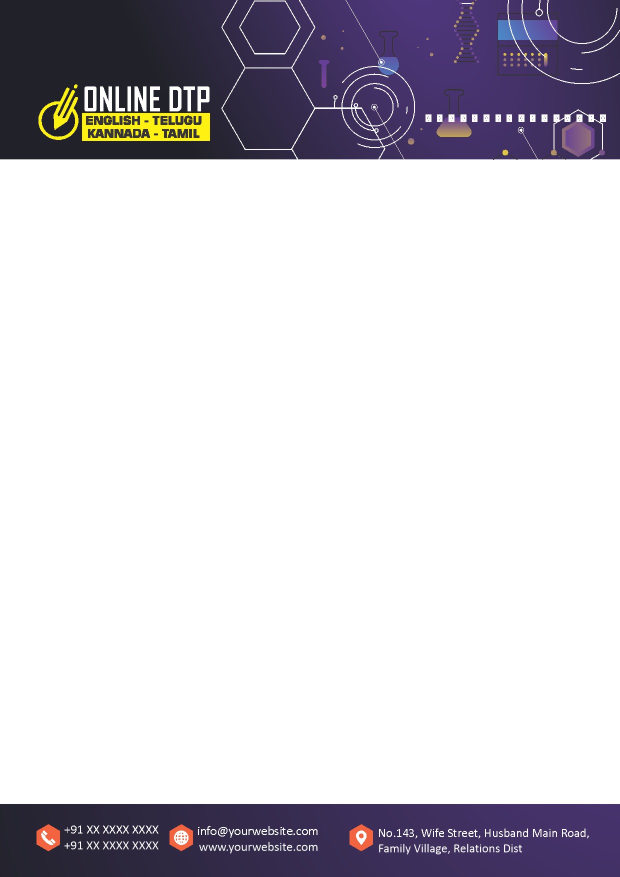 Creative Professional Letterhead Design 203