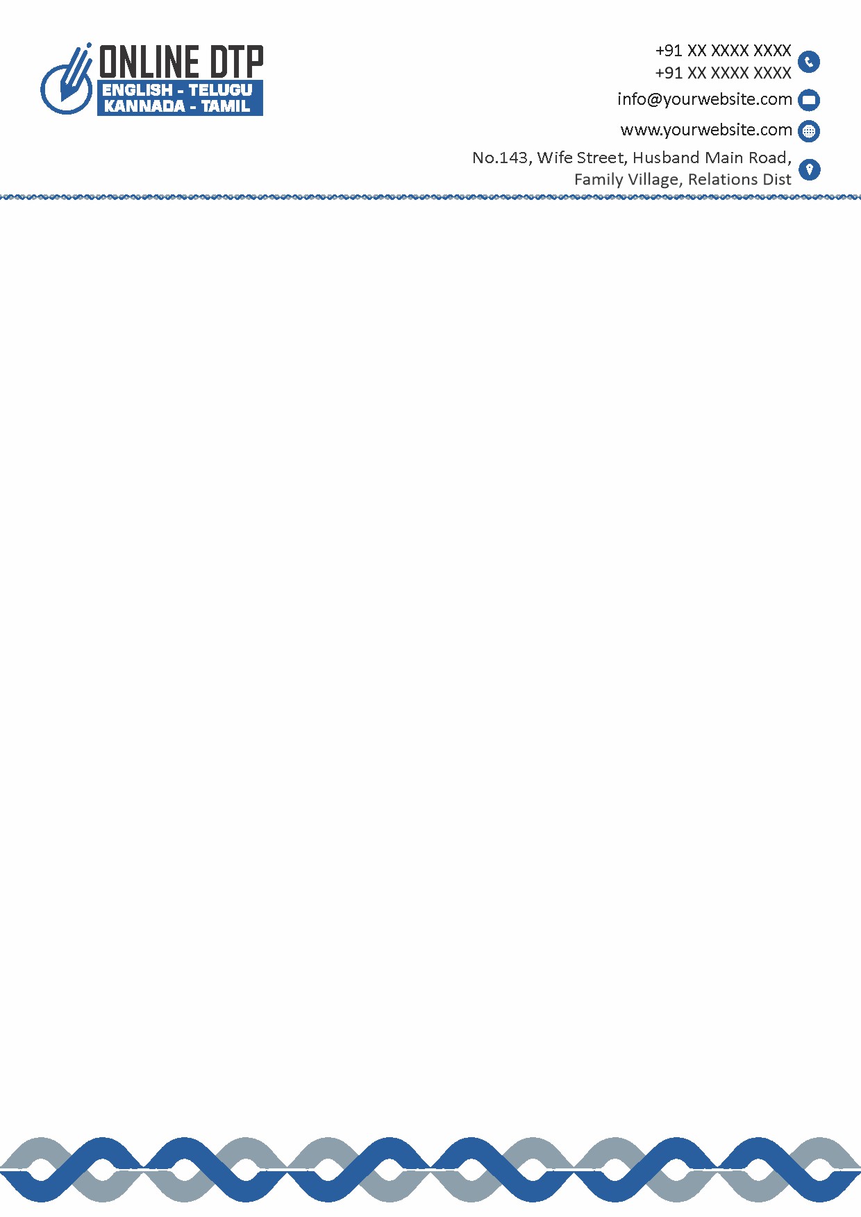 Elegant Minimal Letterhead Design 209