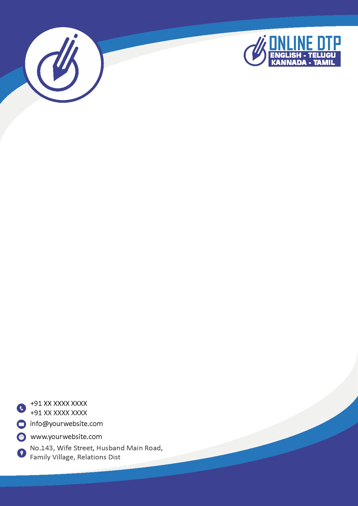 Creative Professional Letterhead Design 218